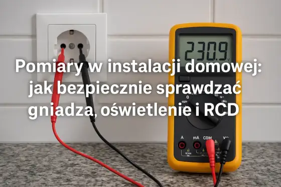 Pomiar napięcia w gniazdku - Zrób to dobrze i bezpiecznie.